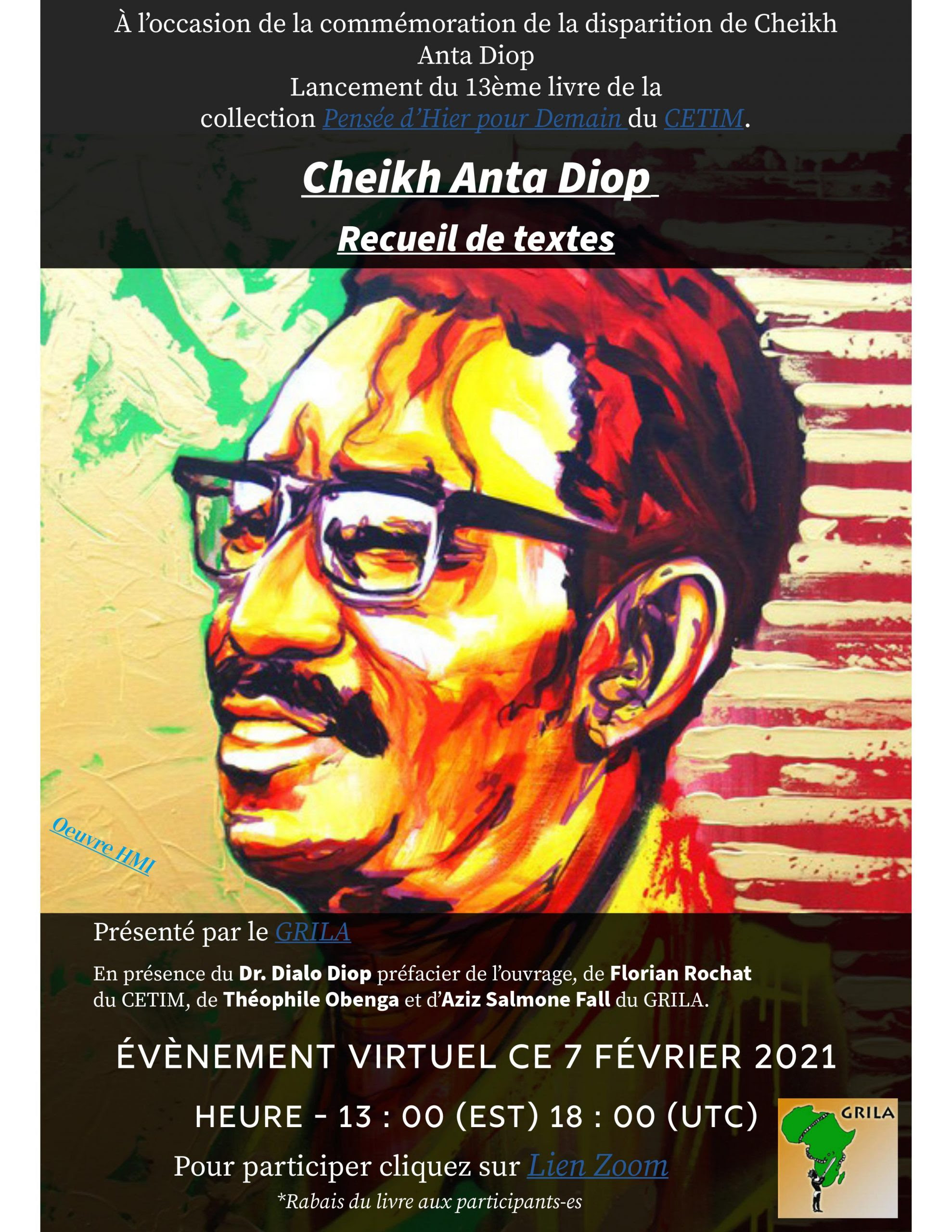 Lancement du Livre Cheikh Anta Diop